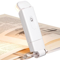 Usb Rechargeable Book Reading Light With Brightness Adjustable For Eye-Protection