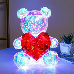 Glowing Teddy Bear Night Light